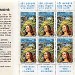 1971-1972 Carnet complet « Protégez vos poumons » avec 10 timbres