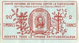 1926 Carnet « Laennec » avec 20 timbres 